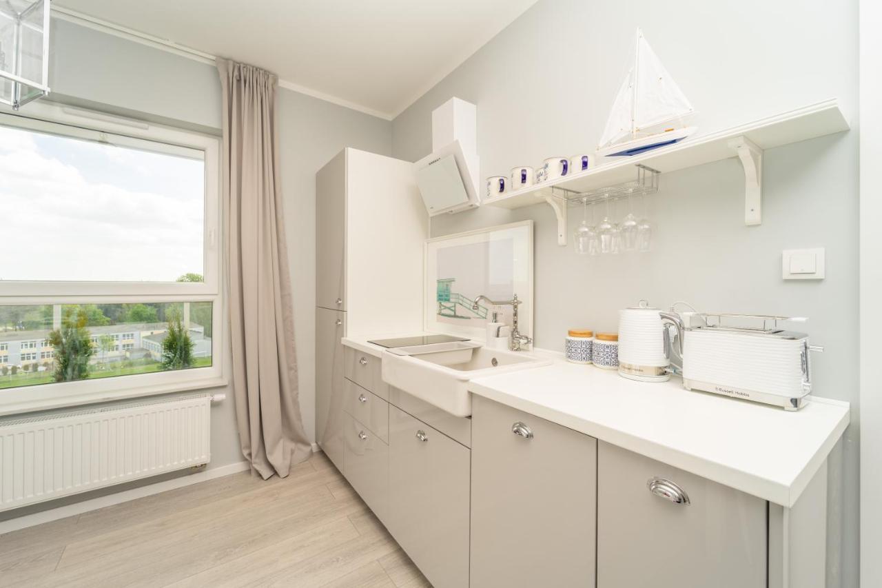 Z Tarasem I Widokiem Na Morze - The View - Brzezno Apartament Gdańsk