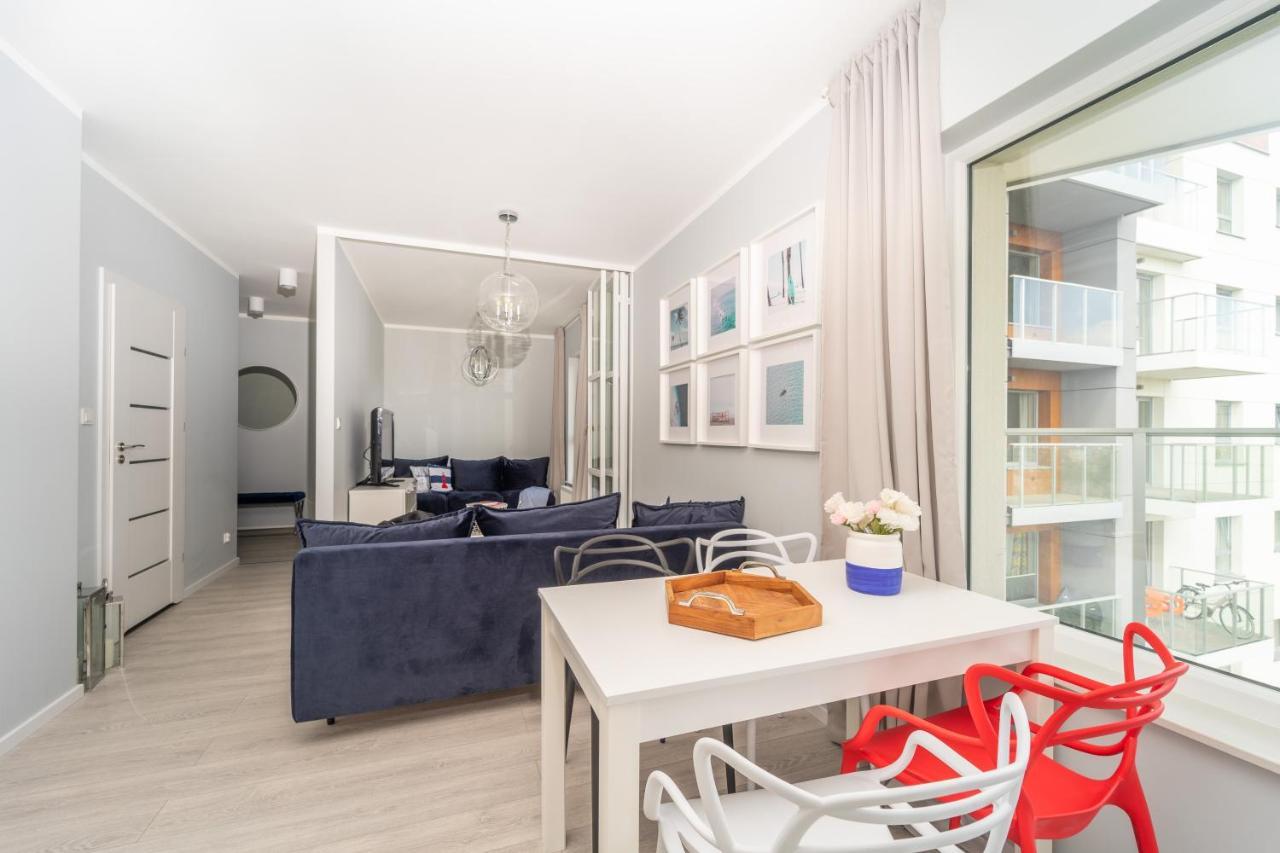 Z Tarasem I Widokiem Na Morze - The View - Brzezno Apartament *